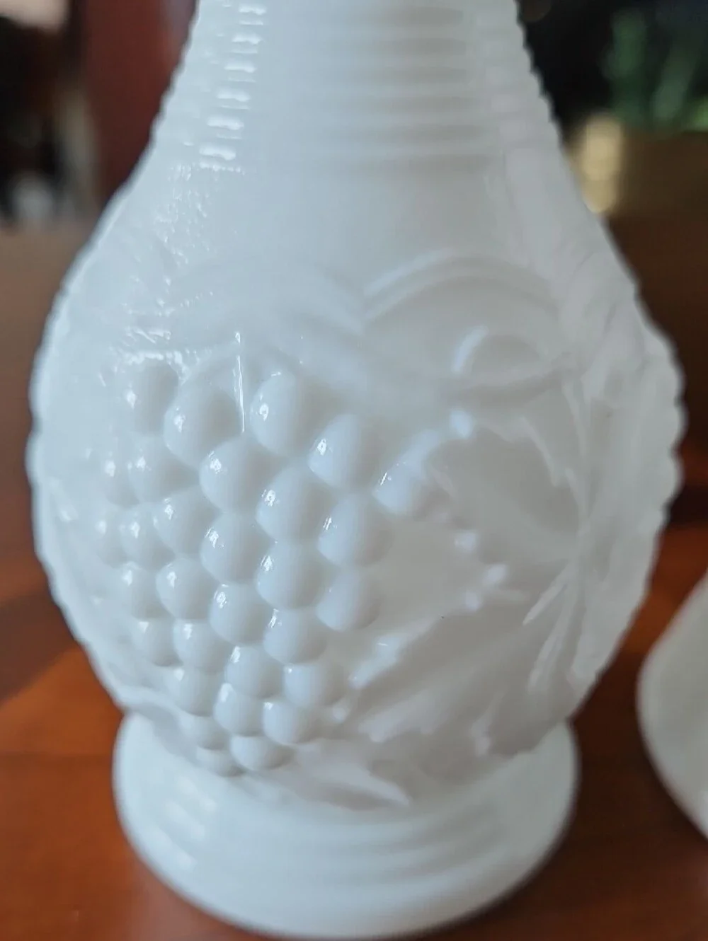 VTG Milk Glass Bud Vase Lot 3, Randall Ring of Fire, Hocking, Imperial Glass MCM